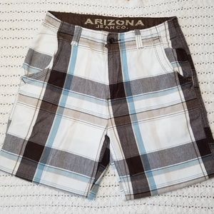 Arizona Classic Fit Plaid Shorts